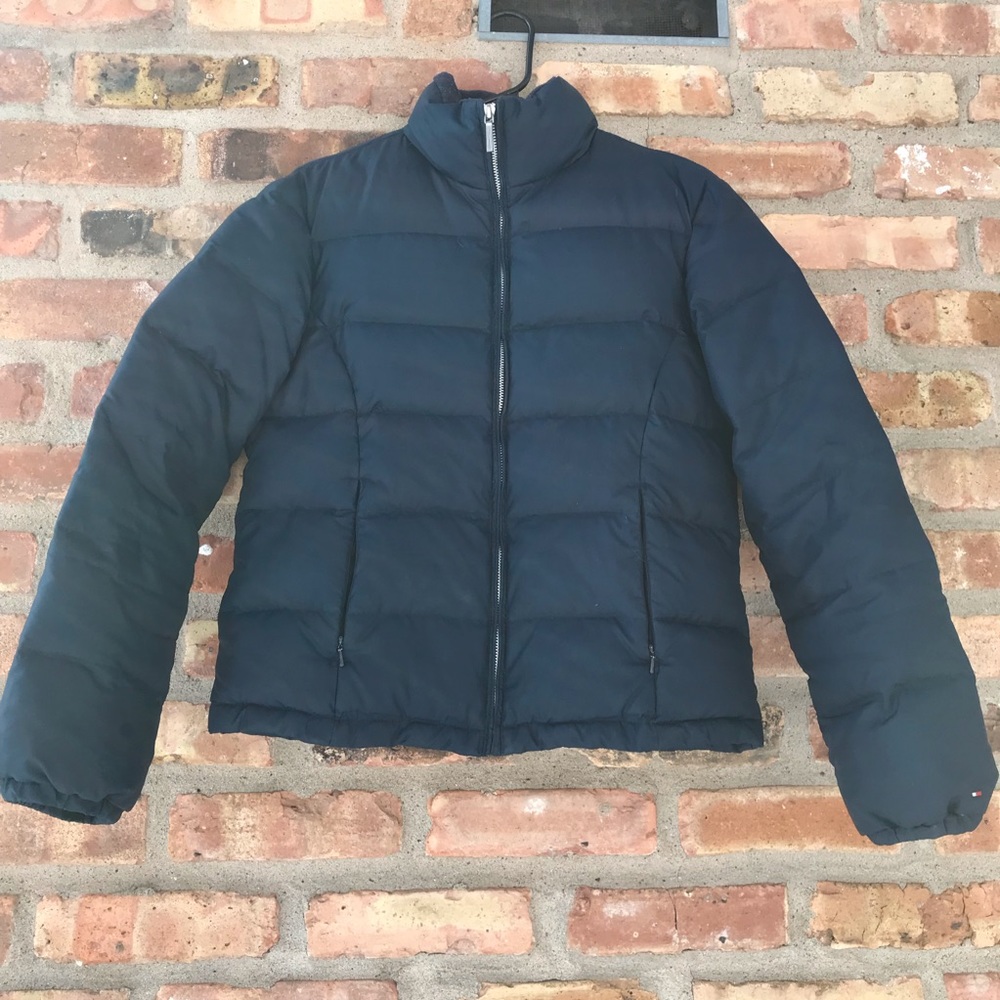 tommy hilfiger puffer jacket